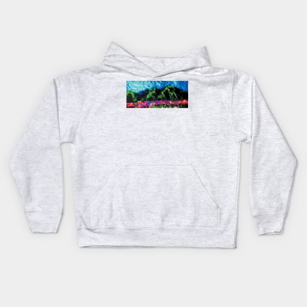 El Avila, Caracas Kids Hoodie by Marisa-ArtShop